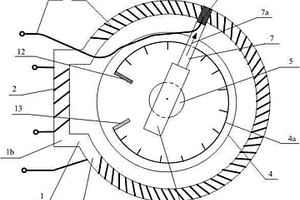 用于电流互感器的旋转式互感结构