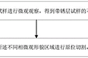 锈层截面试样的制备方法