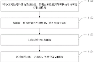 利用螺旋CT无损伤检测蛀蛀果、蛀蛀块茎虫害的方法