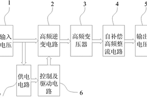 无源无损高频磁隔离型直流电压检测电路