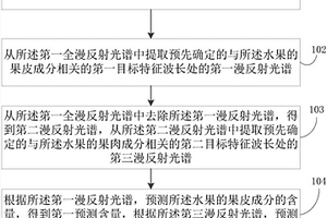 水果无损检测的方法及装置