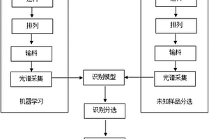 自动高速无损分拣活体雌雄蚕蛹或者活体雌雄蚕茧的工艺