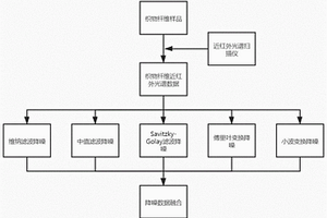 用于近红外织物纤维成分无损清洁分析的降噪处理方法