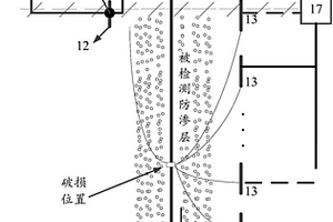垂直防渗层的检测系统及方法
