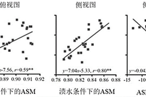 筛选小麦苗期耐渍性的图像评价方法