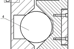 快速脱插的X射线源压板压紧机构