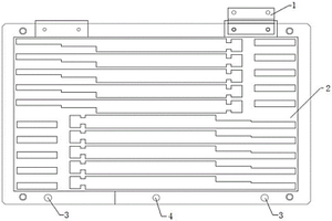 用于分割成品PCB拼板的工模夹具