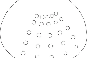 基于多孔刻痕法测量大型球面轴承磨损量方法