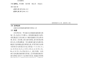 高碳合金轧辊表面的激光修复工艺