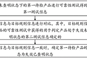产品状态判定方法、装置、设备及存储介质