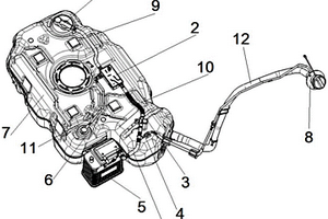 汽车燃油箱结构