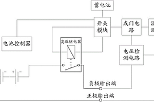 电池包高压继电器的高低边控制电路