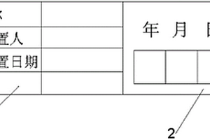 试剂有效期提示装置