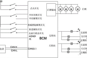 中控锁车防盗设防装置及其控制方法