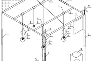 用于湿度环境下管道施工作业的庇护厅