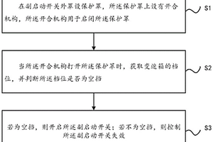 副启动开关的控制方法和系统