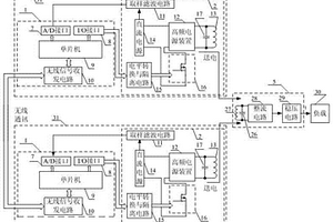 双路互备非接触式心脏起搏器电源系统