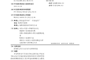 拉曼标记用于认证安全文件的用途