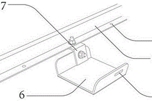 用于梯形截面彩钢瓦上的光伏支架安装结构