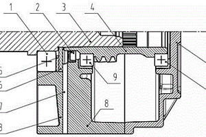 防止齿轮油渗入驱动电机的机构