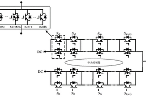 基于Si IGBT/SiC MOS混合并联器件的串联变换器及其故障运行控制方法