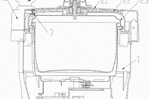 具有光电开合盖装置的电压力锅