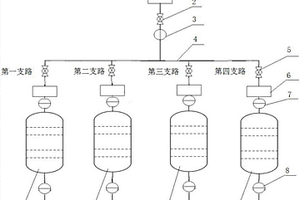 氢交换柱再生不彻底或失效对比研究实验装置