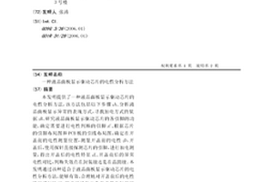 液晶面板显示驱动芯片的电性分析方法