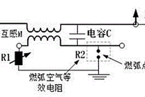 高压电缆金属护套对地间隙燃弧状态分析方法和系统