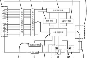 具有场效应管击穿检测的电池管理系统