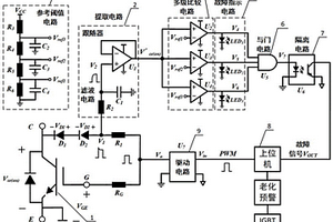 在线多级检测IGBT老化状态的方法及电路