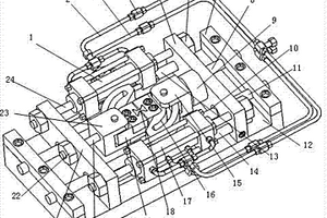 液压式复合载荷加载模式材料力学性能测试装置