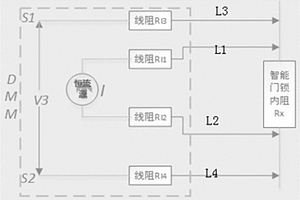 利用双绞线精确测量智能门锁内阻的方法