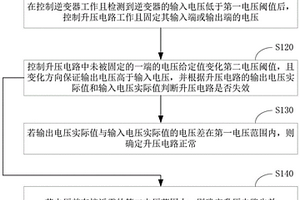 升压电路失效检测方法及装置