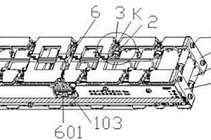 便于后续自动锁螺丝的电池组抽头连接结构