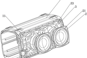 用于音响喇叭的防水结构
