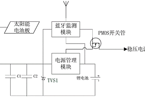 户外微功率设备太阳能供电电路