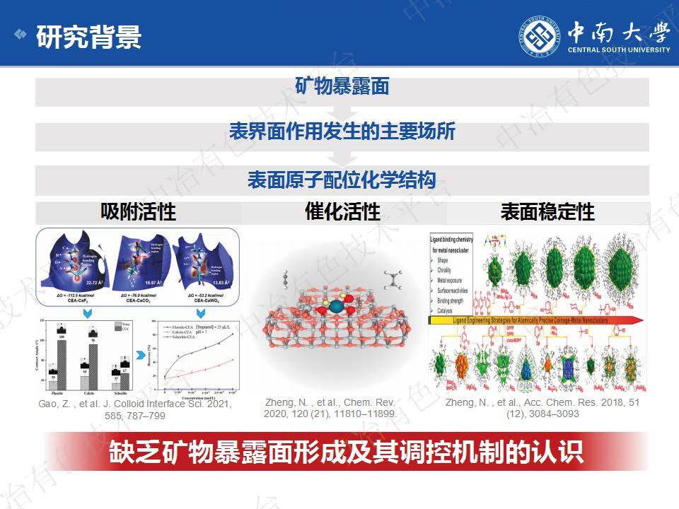 矿物表面反应性解析的新进展