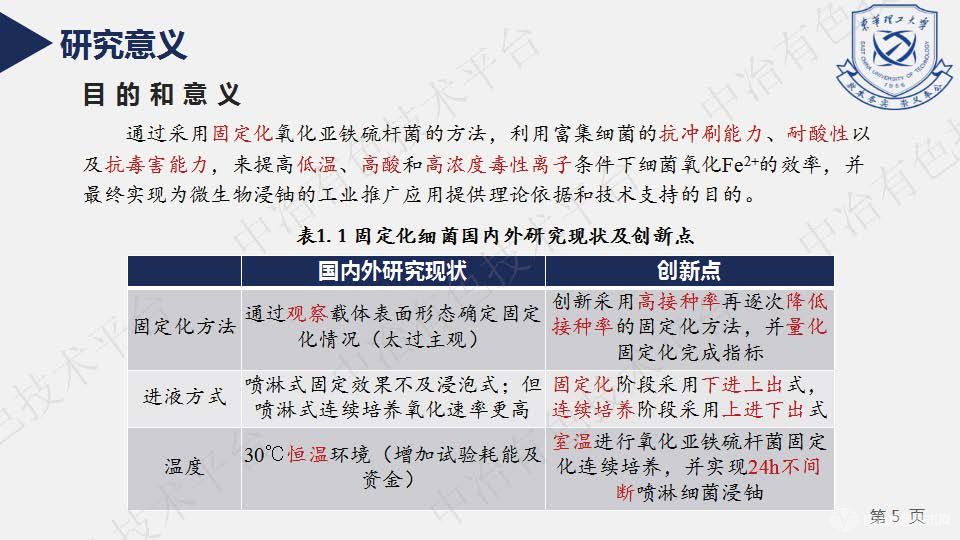 固定化连续培养浸矿菌的方法及浸铀试验研究