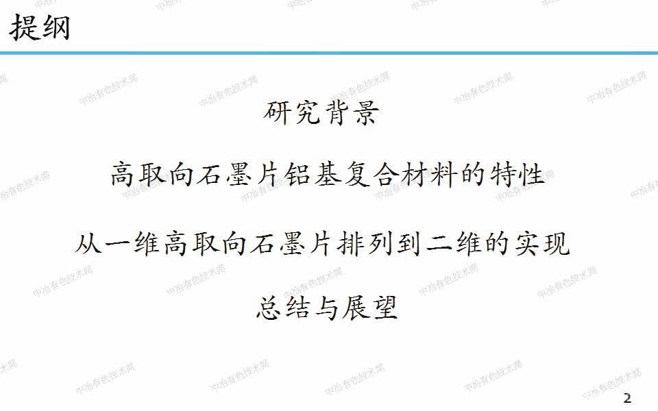 二维排列石墨片铝基复合材料的制备及其对导热和热膨胀的影响