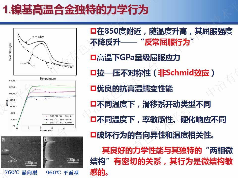 单晶镍基高温合金力学行为的多尺度模拟及本构建模