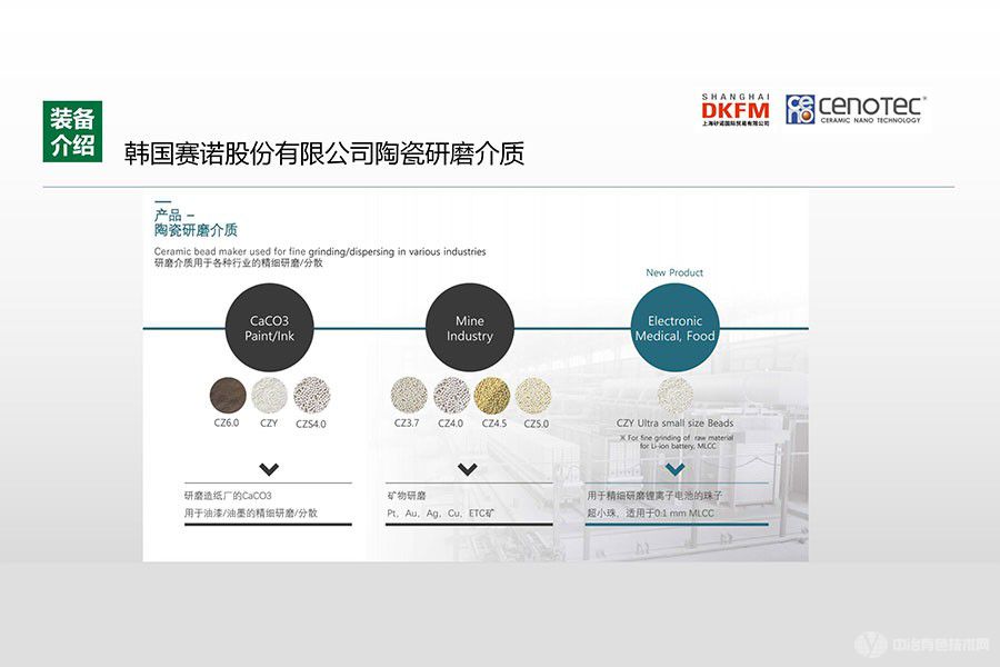 韩国赛诺股份有限公司陶瓷研磨介质