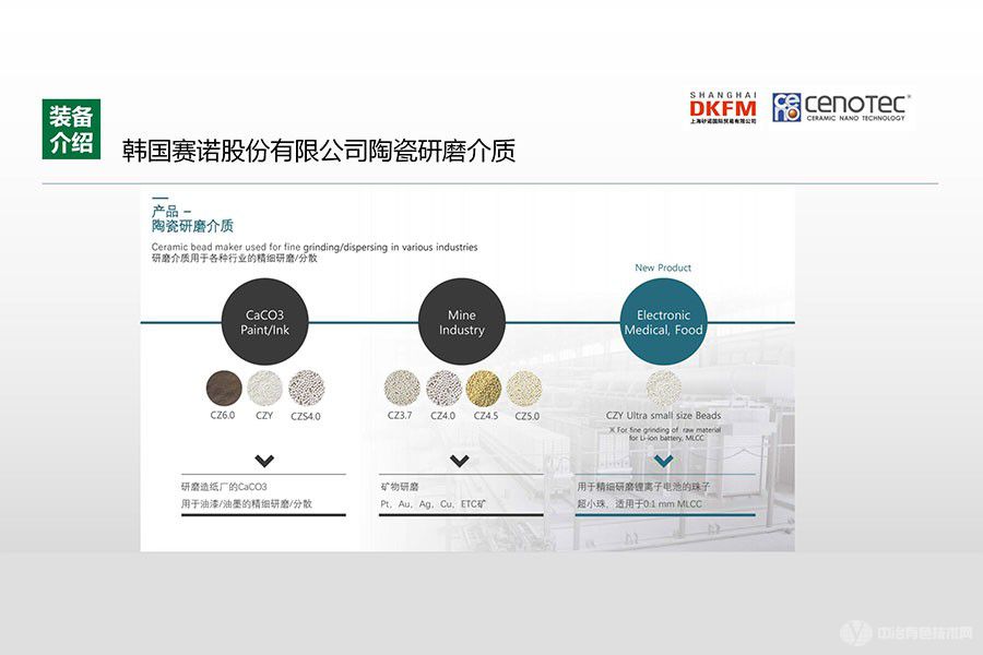 韩国赛诺股份有限公司陶瓷研磨介质