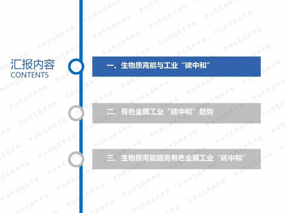 碳中性生物质在有色金属工业“碳中和”战略中的前景