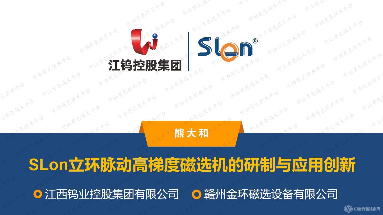 SLon立环脉动高梯度磁选机的研制与应用创新