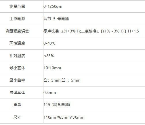 精其单基膜厚仪WH81