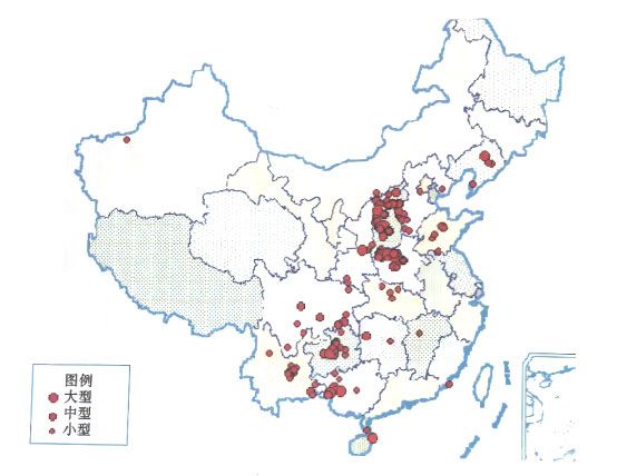 中国铝土矿分布状况 中国铝土矿分布状况