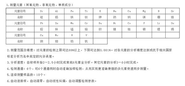 SL-Z50分析仪参数