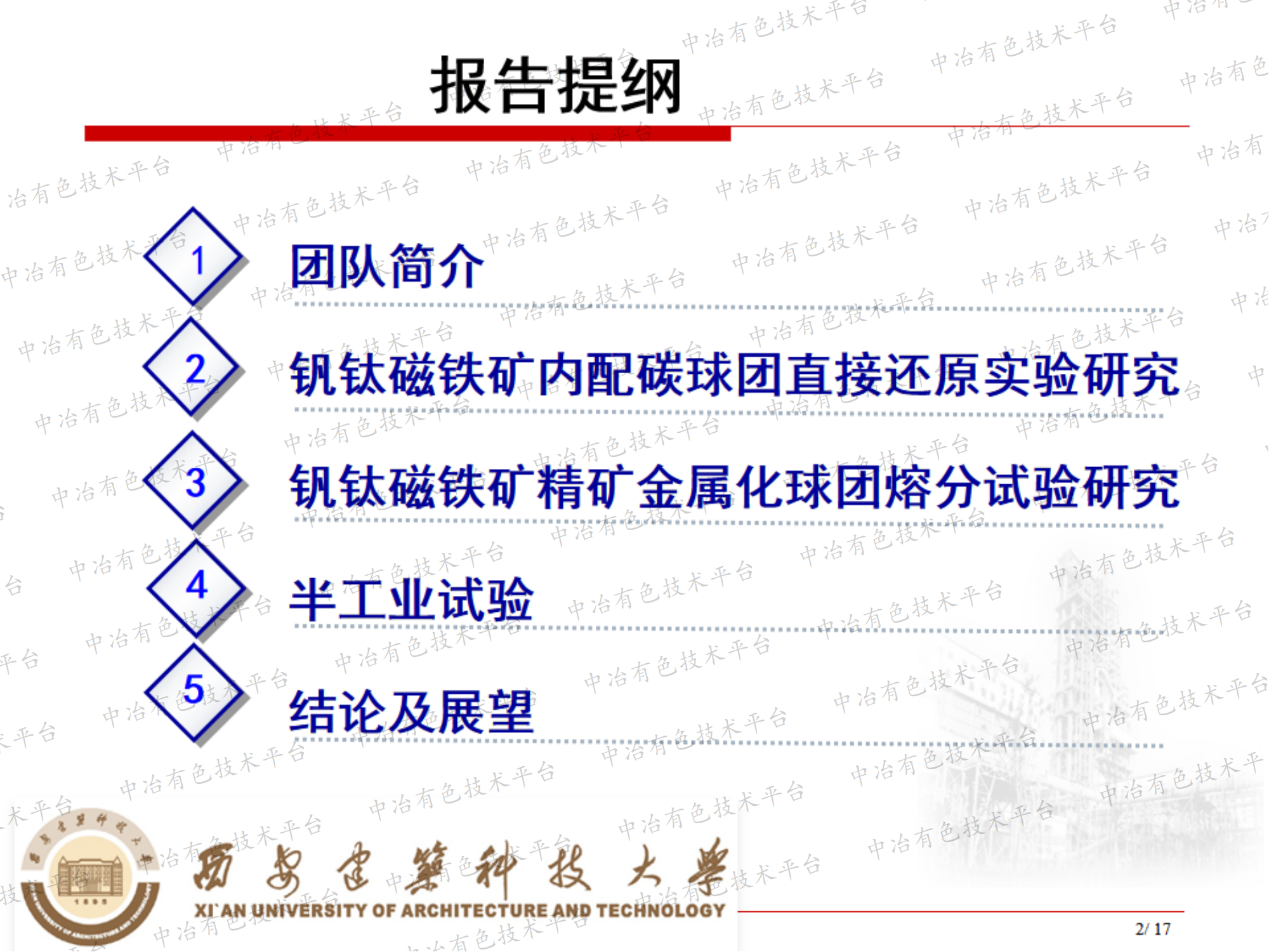 钒钛磁铁精矿直接还原-熔分工艺 基础研究