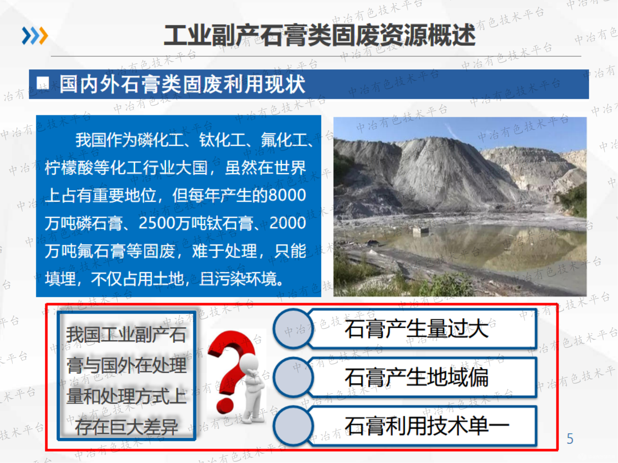 工业石膏资源化综合利用新技术开发及应用